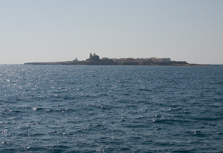 Isla de Tabarca, an old military installation, now a fishing village