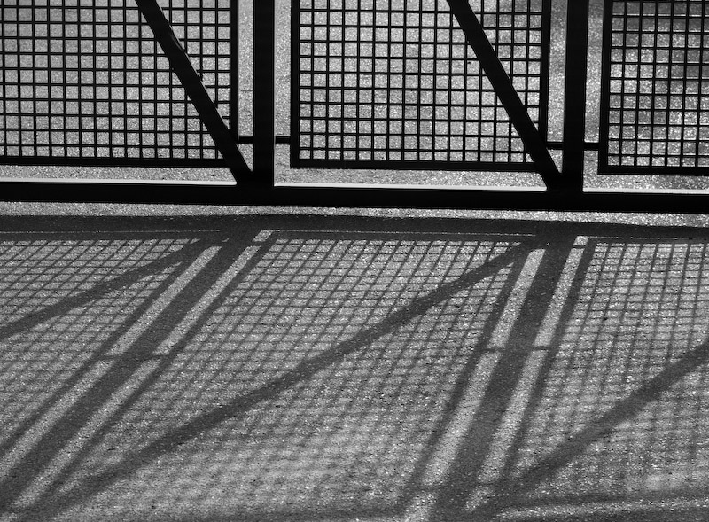 Fence and shadow