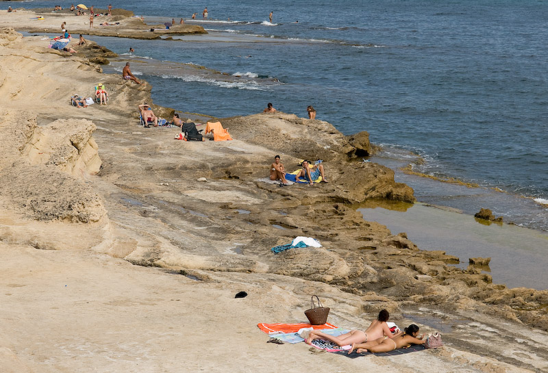 The sights of the beach