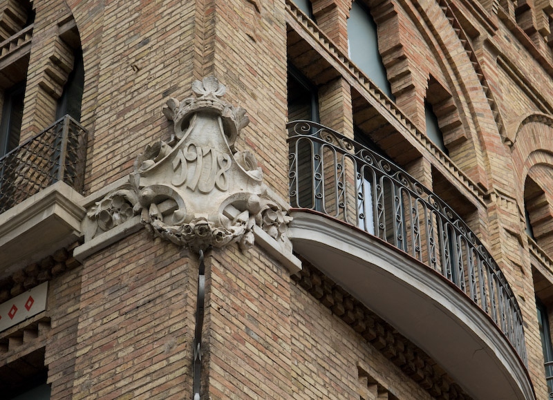 Building detail, Barceloneta