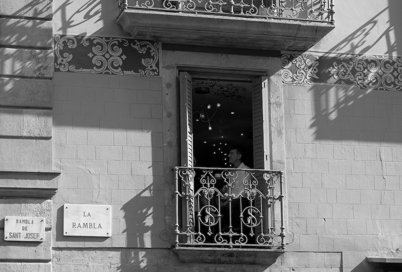 Rambla balcony