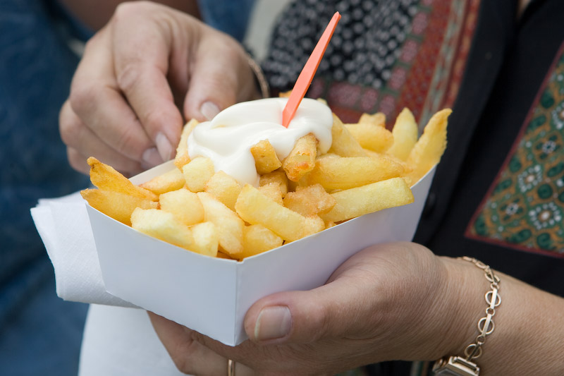 Vlaamse friet--the best fries in the world